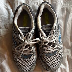 Saucony Women's Athletic Shoes - Blue, Gray, White